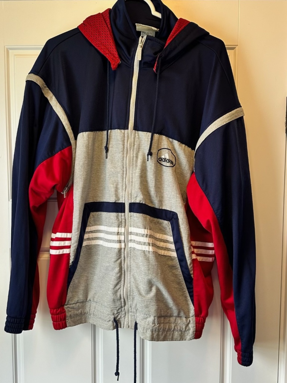 Vintage Adidas Jacket, Size Large